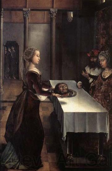 Juan de Flandes Herodia-s Revenge Spain oil painting art